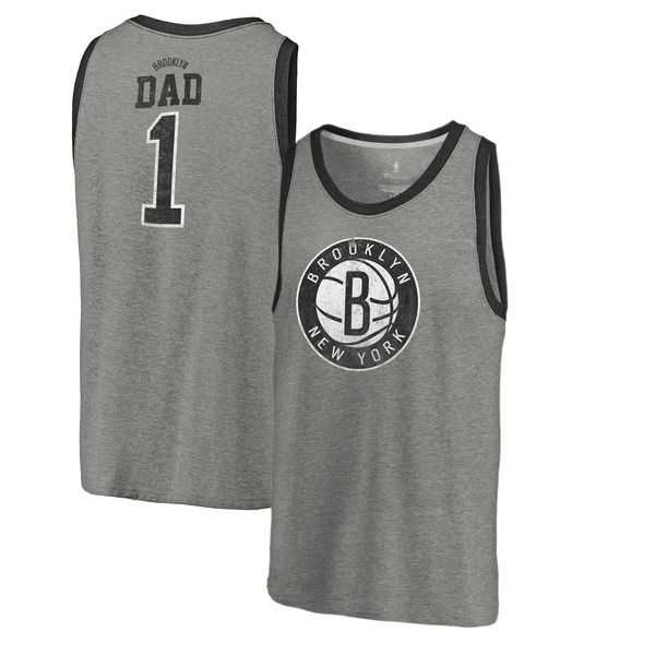 Brooklyn Nets Fanatics Branded Greatest Dad Tri-Blend Tank Top - Heathered Gray,We sell and wholesale Brooklyn Nets Fanatics Branded Greatest Dad Tri-Blend Tank Top - Heathered Gray on line form chian!